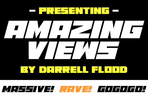Amazing Views: The Bold Display Font for High-Impact Design