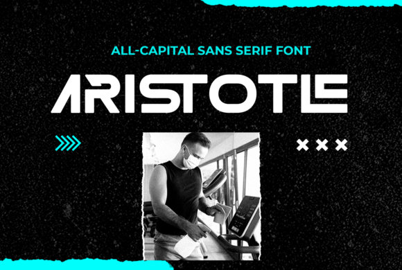 Aristotle: Redefining Digital Presence with a Thick Lettered and Robotic Display Font