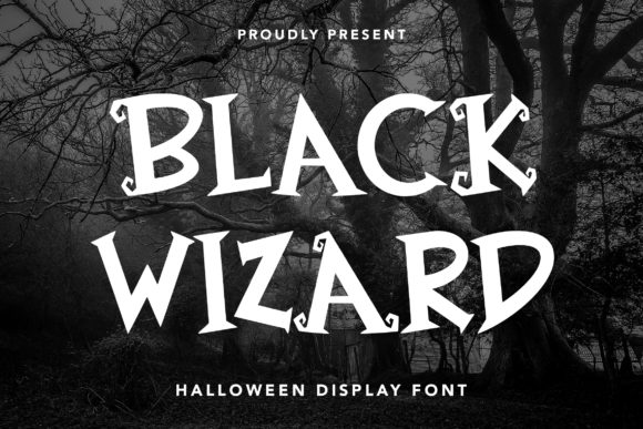 Black Wizard: The Spooky Display Font That Elevates Halloween Projects