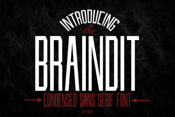 Braindit: The Bold Typography That Transforms Your Visual Identity