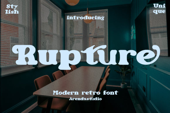 Bridging Eras with Style: Why the Rupture Font is the Ultimate Modern Retro Choice