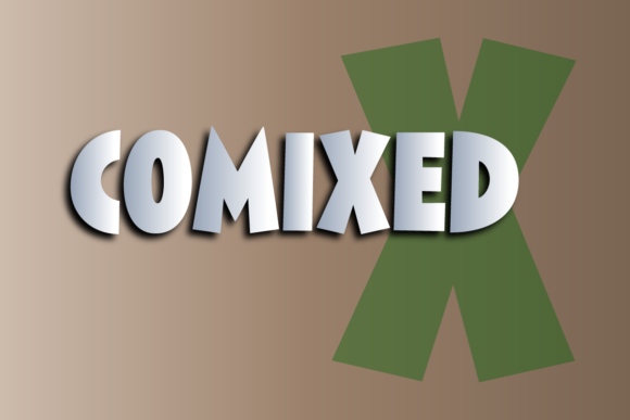 Comixed: The Bold Font for Joyful Designs