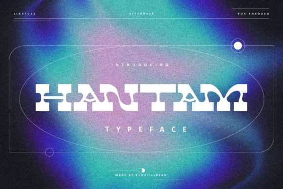 Hantam: A Bold Display Font for Distinctive Creative Work