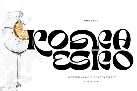 Koska Esko: The Whimsical Display Font That Brings Personality to Your Designs