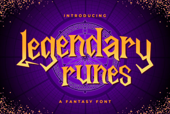 Legendary Runes: The Ultimate Fantasy Display Font for Immersive Adventures