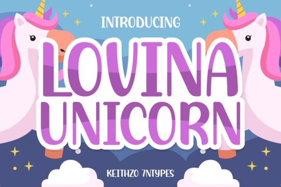 Lovina Unicorn: The Modern Display Font for Bold Fashion and Editorial Branding