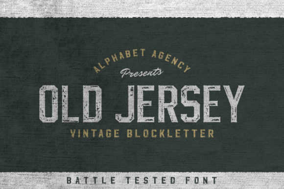Old Jersey: The Vintage Typography That Bridges Eras