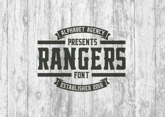 Rangers: A Bold Display Font for Impactful Designs