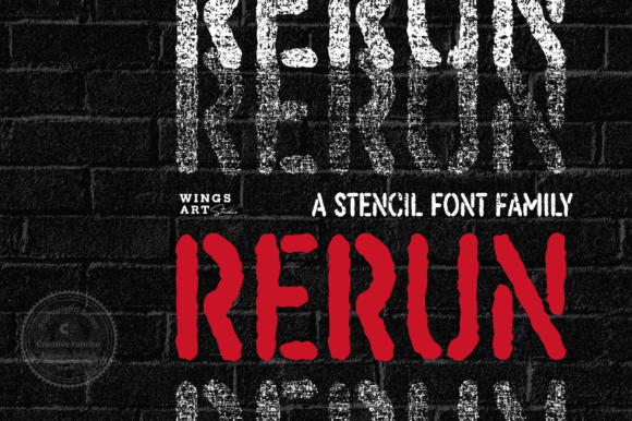 ReRun: The Bold Typeface Redefining Visual Identity in Digital Spaces