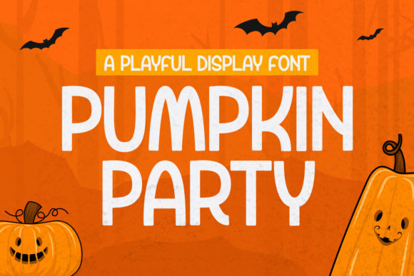Unleashing Spooky Creativity with Pumpkin Party: The Ultimate Halloween Display Font