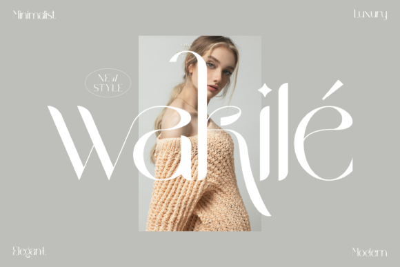 Wakile Display Font Evaluation
